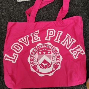 Love pink bag